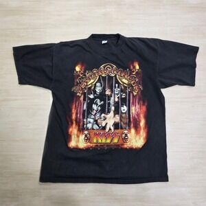 1998 KISS Psycho Circus Live In 3D Tour Band Shirt Galumo Size Large